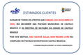 Destaque - Aviso - Meeting Natação Cidade Castelo Branco
