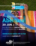 Destaque - Aberturas Piscinas Praias 2026